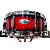 Caixa Pearl Decade Gloss Deep Red Burst 14x5,5” - Imagem 1