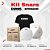 Kit Snare Evans com Pele HD Dry 14'', Pele Resposta Hazy 300 14'', Baqueta ProMark 5A, Camisa Evans SALDÃO - SP - Imagem 1