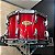 Caixa Pearl Session Studio Select Antique Crimson Burst 14x8" - Imagem 2