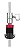 Presilha de Chimbal Pearl Rapid Lock Drop HCL-105QR - Imagem 2