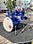 Bateria Pearl Export EXX High Voltage Blue 22" 8" 10" 12" 14" 16" + Caixa 14x5,5" Shellpack - Imagem 9