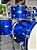 Bateria Pearl Export EXX High Voltage Blue 22" 8" 10" 12" 14" 16" + Caixa 14x5,5" Shellpack - Imagem 3