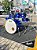 Bateria Pearl Export EXX High Voltage Blue 22" 8" 10" 12" 14" 16" + Caixa 14x5,5" Shellpack - Imagem 8