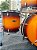 Bateria Pearl Decade Maple Classic Satin Amburst 20" 10" 12" 14" + Caixa 14x5,5" Shellpack - Imagem 10