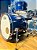 Bateria Pearl Roadshow Royal Blue Metallic 20" 10" 12" 14" + Caixa 14x5,5" - Imagem 10
