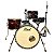 Bateria Pearl Roadshow Garnet Fade 18" 10" 14" + Caixa 13x5" - Imagem 1