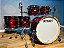 Bateria Tama Starclassic Walnut/Birch Red Oyster 22" 10" 12" 14" 16" - Imagem 2