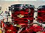 Bateria Tama Starclassic Walnut/Birch Red Oyster 22" 10" 12" 14" 16" - Imagem 5