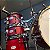 Bateria Pearl Midtown Matte Red 16" 10" 13" + Caixa 13x5,5" com Ferragens - Imagem 3
