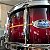 Caixa Pearl Masters MCT Maple Banded Red Burst 14X6,5" - Imagem 2