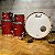 Bateria Pearl Masters MCT Vermillion Sparkle 22" 10" 12" 14" 16" - Imagem 3