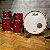 Bateria Pearl Masters MCT Vermillion Sparkle 22" 10" 12" 14" 16" - Imagem 6