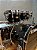 Bateria Tama Starclassic Performer Piano Black 22" 8" 10" 12" 14" 16" - Imagem 5