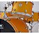 Bateria D One Rocket Orange Satin 24" 13" 16"  c/ Caixa 14x8" - Imagem 4