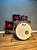 Bateria Pearl Decade Maple Gloss Deep Red Burst 20" 10" 12" 14" + Caixa 14x5,5" - Imagem 1