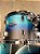 Bateria Pearl Decade Maple Azure Daybreak 20" 10" 12" 14" + Caixa 14x5,5" - Imagem 7