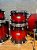 Bateria Pearl Decade Maple Gloss Deep Red Burst 22" 10" 12" 14" 16" - Imagem 5
