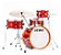 Bateria Tama Club JAM Candy Apple Mist 18" 10" 14" 13x5" - Imagem 1