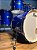 Bateria Pearl Export EXX Midnight Blue 22" 8" 10" 12" 14" 16" + Caixa 14x5,5" Shellpack - Imagem 6