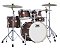 Bateria D One Rocket Copper Satin 20" 10" 12" 14" c/ Caixa 14x5,5" - Imagem 1