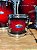 Bateria Pearl Decade Maple Gloss Deep Red Burst 22" 8" 10" 12" 14" 16" - Imagem 6