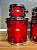 Bateria Pearl Session Studio Select Antique Crimson Burst 22" 8" 10" 12" 14" 16" - Imagem 5