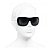 Chanel - Shield Sunglasses - Black Gray - Imagem 5