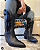 Chanel cowboy boots marinho - Imagem 3