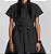 Christian Dior -  Vestido em tecido técnico preto fosco com efeito cloquê - Ss 2023 - Imagem 6