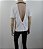 Bo.Bo - Blusa off white decote - Imagem 1