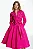 Carolina Herrera - Vestido tafeta fucsia - Imagem 2