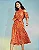 Cynthia Rowley - Vestido animal print laranja - Imagem 2