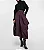 Alexander McQueen Draped faille midi skirt - Imagem 2