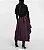 Alexander McQueen Draped faille midi skirt - Imagem 3
