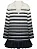Valentino Garavani Vestido listrado - Imagem 1