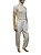Alberta Ferreti - Calça em moletinho off white - Imagem 3
