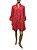 Vestido em laise vermelho - Imagem 2