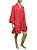 Vestido em laise vermelho - Imagem 1
