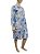 Italian Style - Vestido estampa esferas azul - Imagem 2