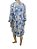 Italian Style - Vestido estampa esferas azul - Imagem 3