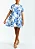 Mestiza New York - Vestido mini estampa porcelana - Imagem 3
