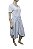Vestido Donna Karan Popeline e Malha Midi - Imagem 1