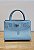 Christian Dior Bolsa Couro Azul Diorever - Imagem 3