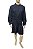H&M - Vestido curto preto nervuras - Imagem 2