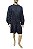 H&M - Vestido curto preto nervuras - Imagem 1