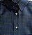 Blusa Twill de seda Check'n'Dior azul-escuro - Imagem 5