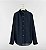 Blusa Twill de seda Check'n'Dior azul-escuro - Imagem 1
