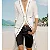 Chanel - Bermuda Denim preta - Imagem 1