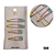 NE1070 - Presilha de cabelo tic tac 4 pcs por kit/ 1,3cm com atacado – Pacote com 12 unidades (Atacado) - Imagem 2