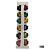 NE1105 - Presilha de cabelo 12 pcs por kit/ 3cm - atacado 1105 – Pacote com 12 unidades (Atacado) - Imagem 1